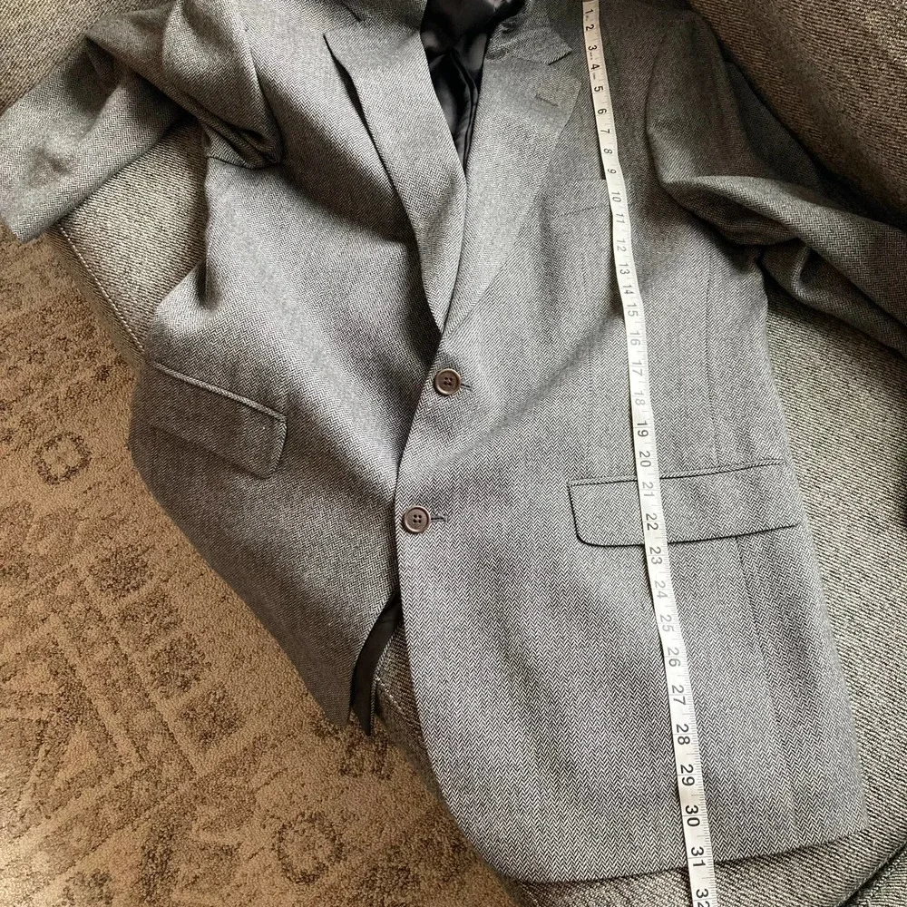 brooks brothers herringbone wool jacket